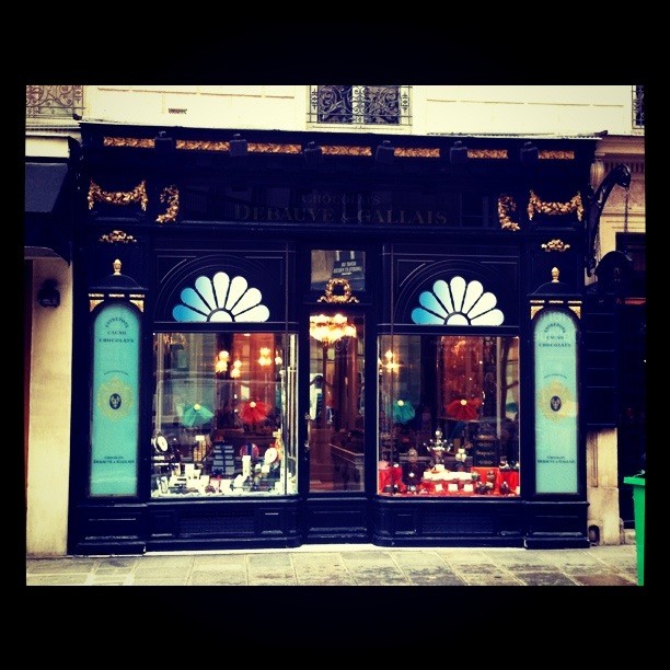 Chocolate shop Debauve & gallais