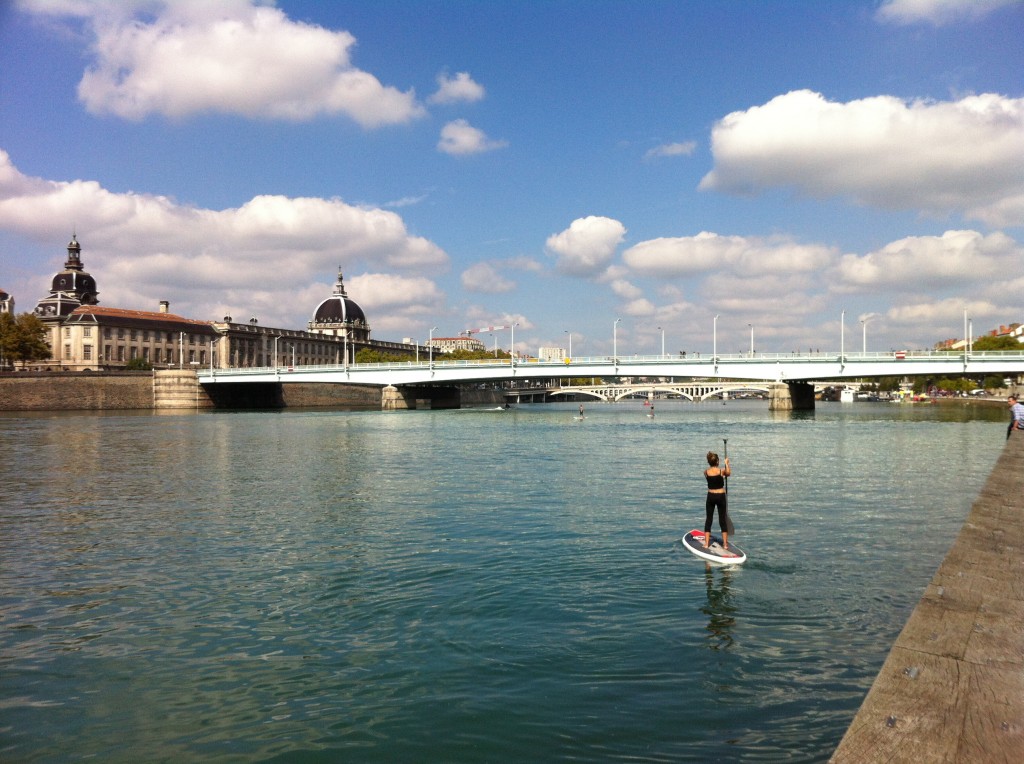 stand up paddle lyon