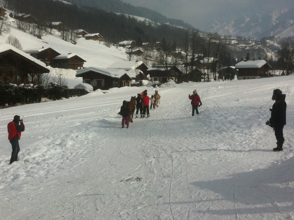 ski joering la clusaz