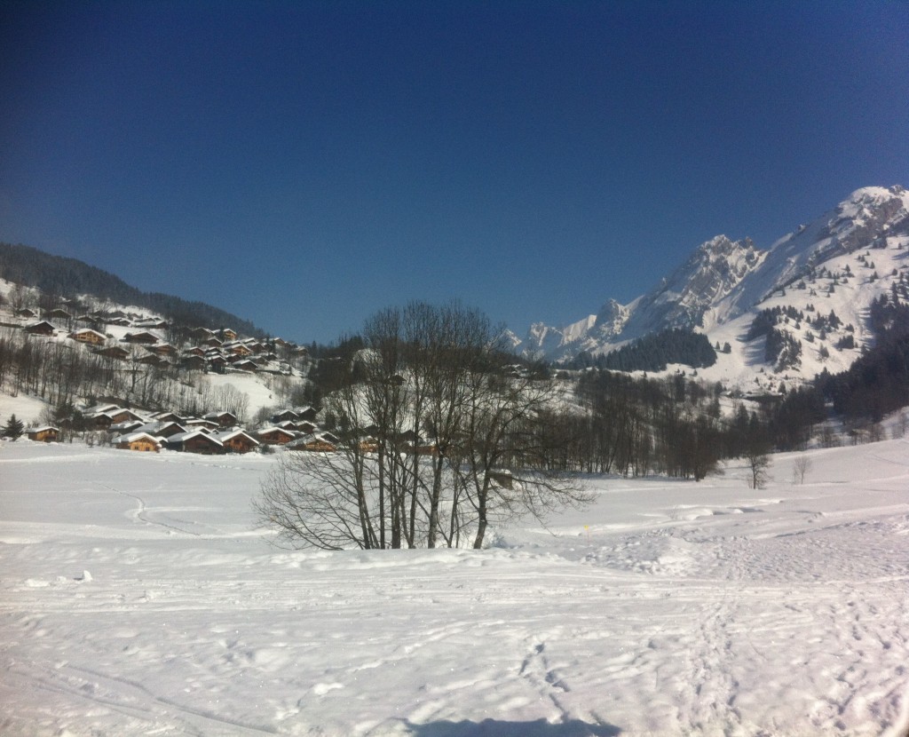 la clusaz neige